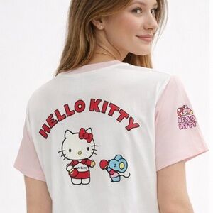 🆕 Cotton On x Sanrio Collab Table Tennis Hello Kitty Novelty Tee M